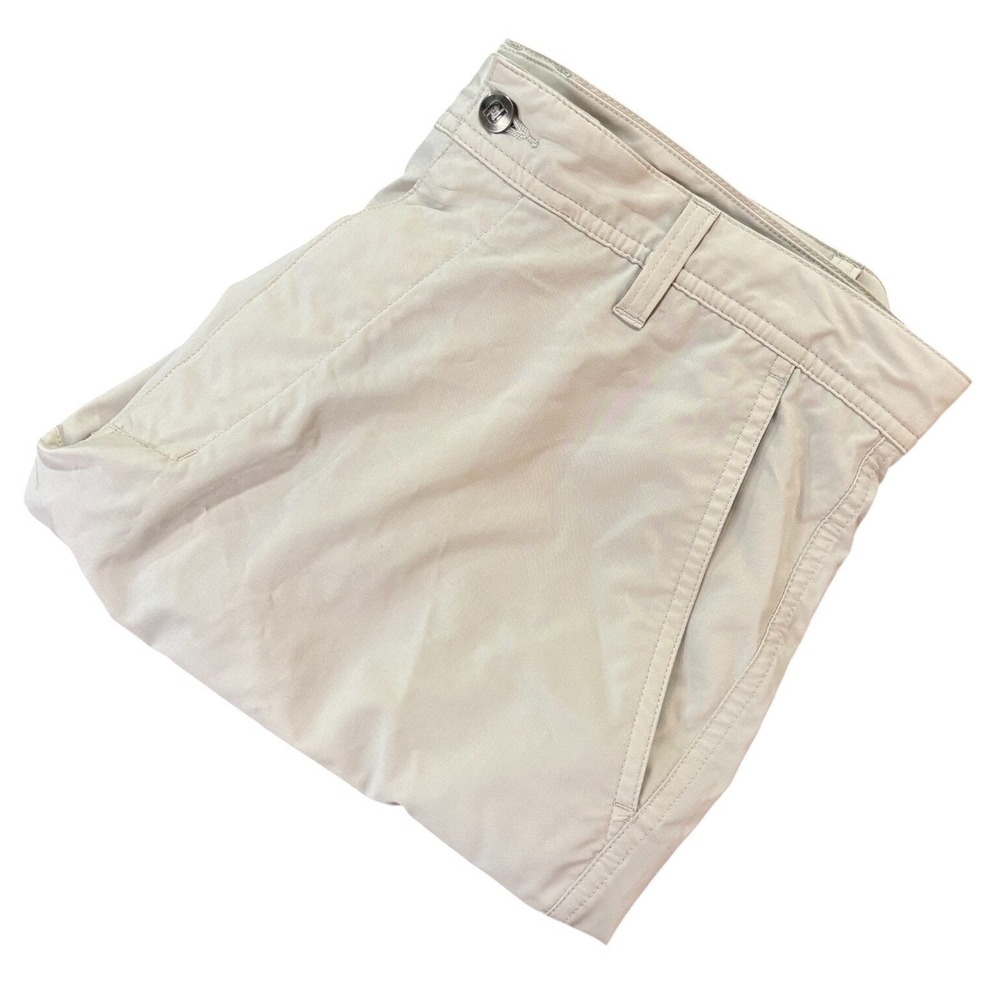 FOOTJOY Golf Shorts Mens 34 Beige Performance Stretch‎ Lightweight Flat Front